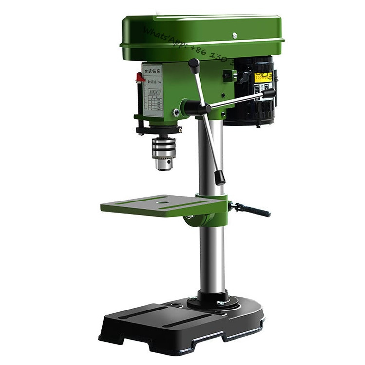 Portable Craft High Precision Industrial Variable Speed Bench Drill Machine with Cast Iron Stand for Wood Metal Steel Drilling