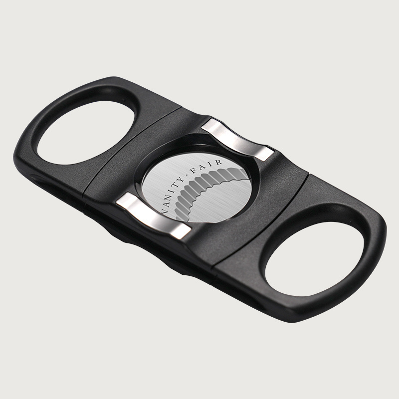 20 Pieces Custom Logo Smoking Cigar Accessories Double Blade Cut ABS Cigar Scissors Cigar Cutter