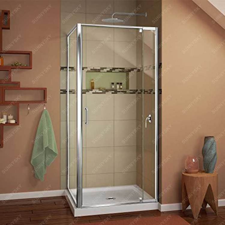 Sunnysky Indoor outdoor all in one portable bathroom units kit bathroom shower room and toilet combo