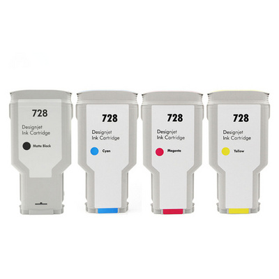 Ink Cartridge Compatible For HP Plotter 728 729 Refillable Ink Cartridges DesignJet T730 T830 F9J60A F9J68A