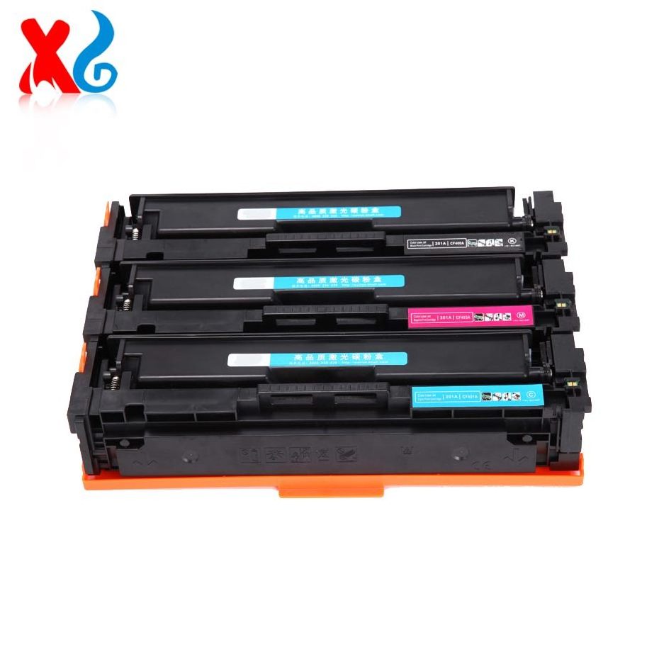 CF400A CF401A CF402A CF403A 201A Toner Cartridge Compatible For HP Color Laserjet Pro M277N M277DW M252 Toner