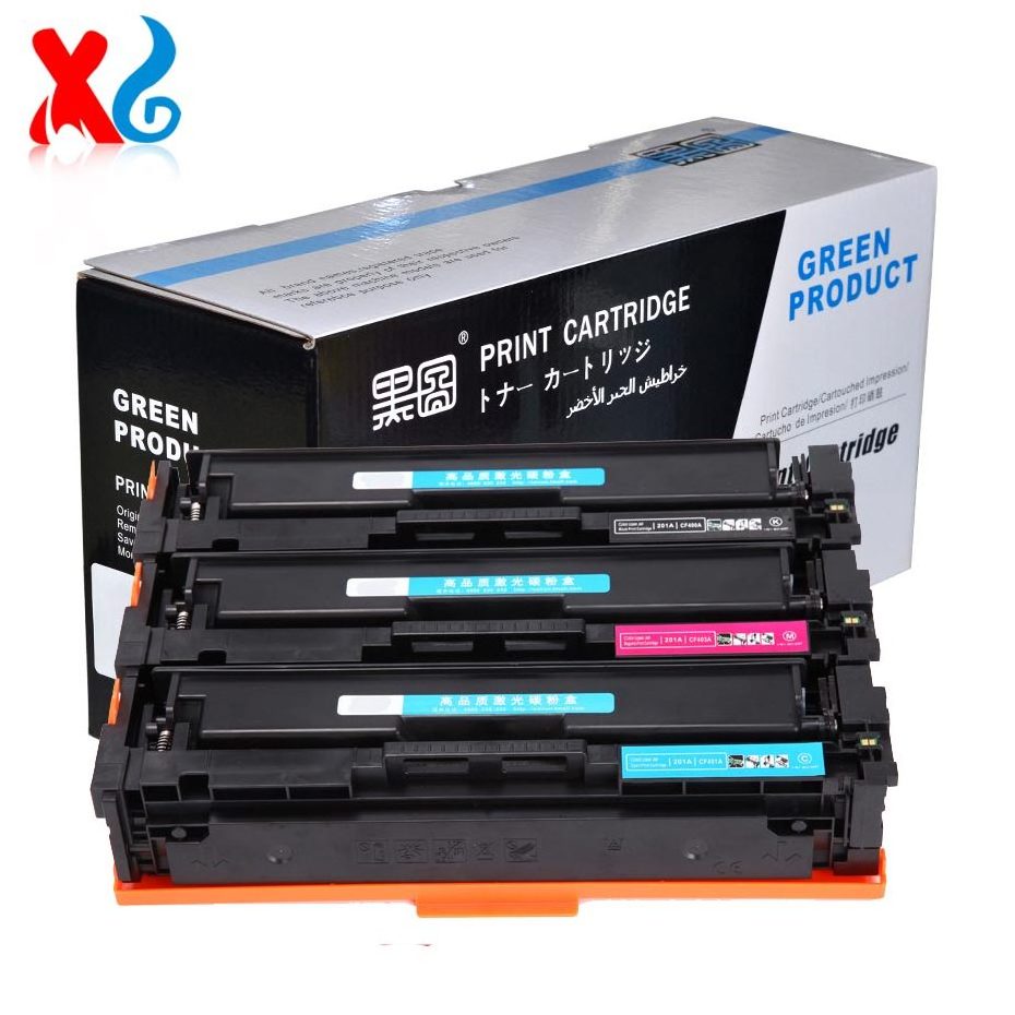 CF400A CF401A CF402A CF403A 201A Toner Cartridge Compatible For HP Color Laserjet Pro M277N M277DW M252 Toner