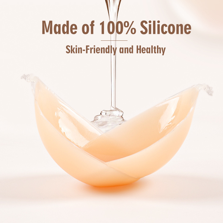 xinke silicone sticky bra good adhesion safe adhesive skin friendly invisible silicone bra adhesive for womens