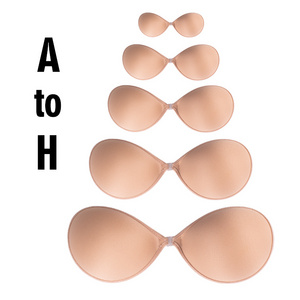 Push up Bra Push-up Full Cup Bra Frontless Strapless Brasier Adhesive Gather Sticky Chinese Seamless for Women Free Adults 50pcs