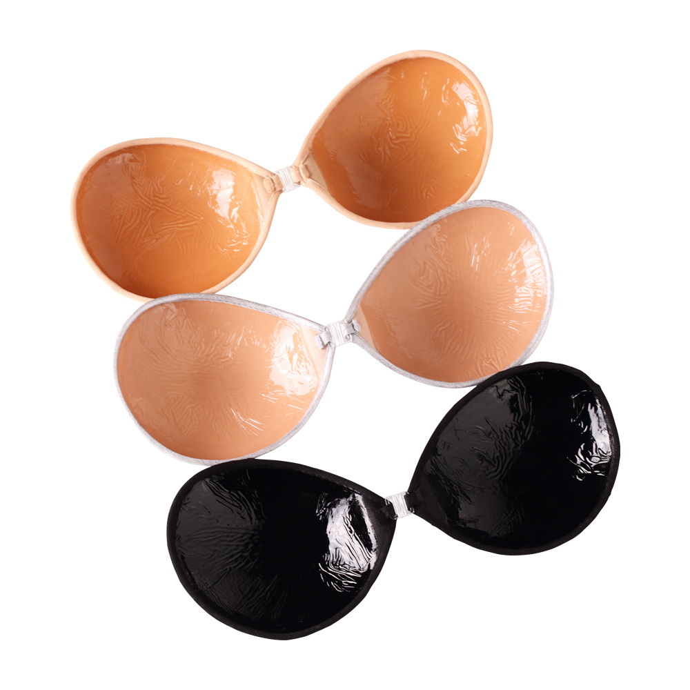 Push up Bra Push-up Full Cup Bra Frontless Strapless Brasier Adhesive Gather Sticky Chinese Seamless for Women Free Adults 50pcs