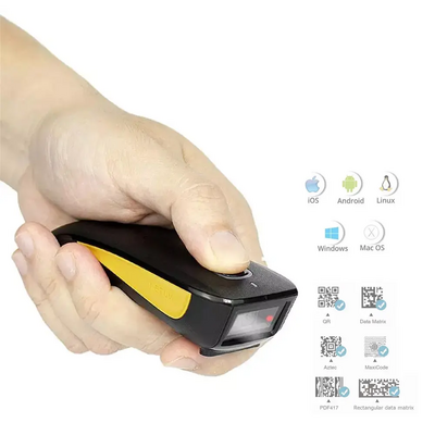 NETUM C750 Mini USB Android Bluetooth QR Code Scanner Wireless 2D Barcode Reader