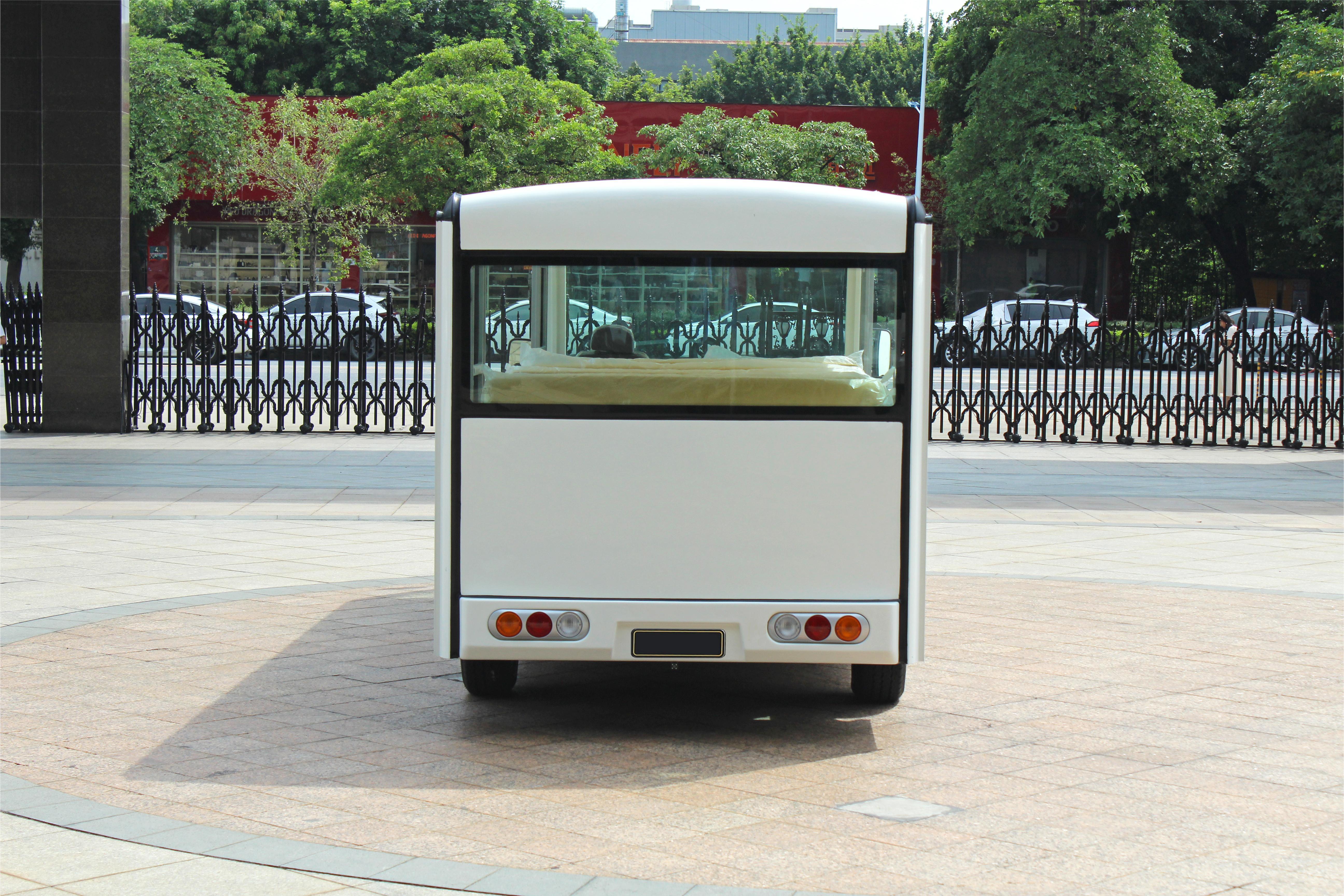 Eco Friendly Electric Bus 23 Seater Solar Sightseeing Electric Vehicle Car