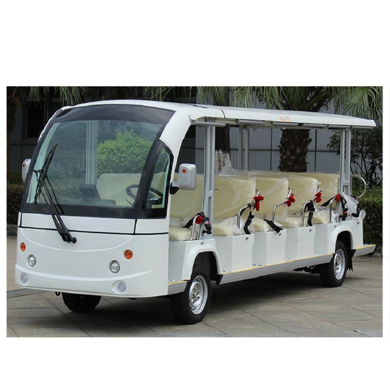 17 Passenger Sightseeing Car Golf Buggy Carts Tourist Electric Shuttle Bus