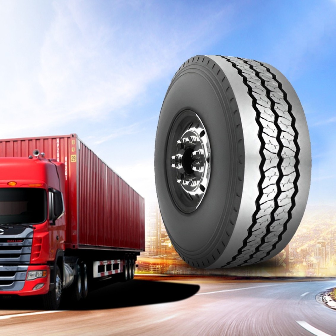 Tires for medium and long-distance trucks, wear-resistant, durable, and low failure 13 12 11.00 9 8.25 7.5 7 6.5 R22.5 R20 R16