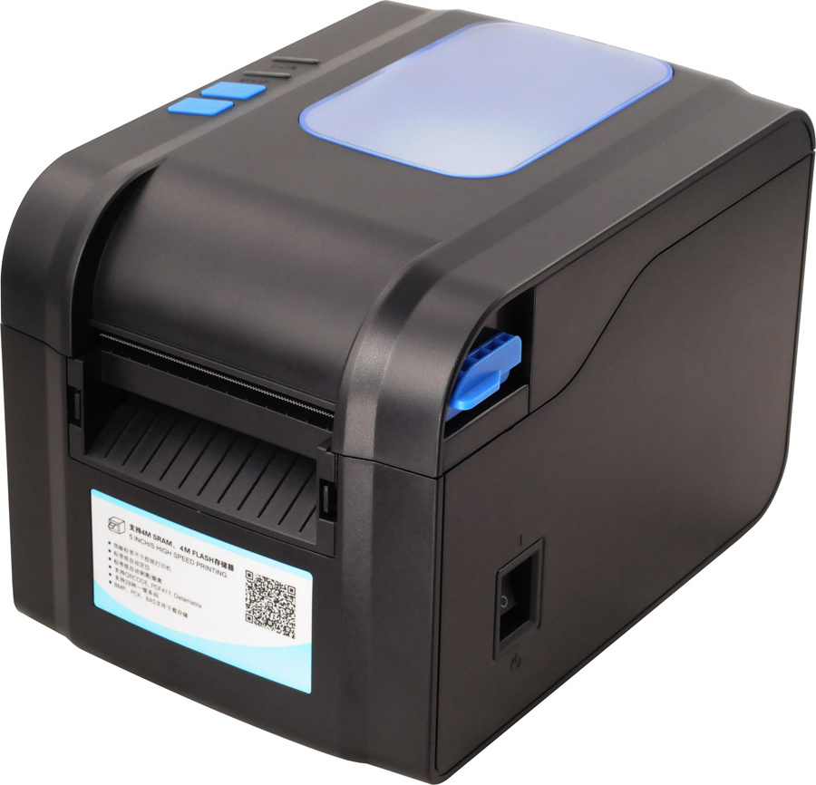 Xprinter Inkless Thermal Label Printer Android IOS System XP-370B Bluetooth Sticker Barcode QR Code Thermal Printer