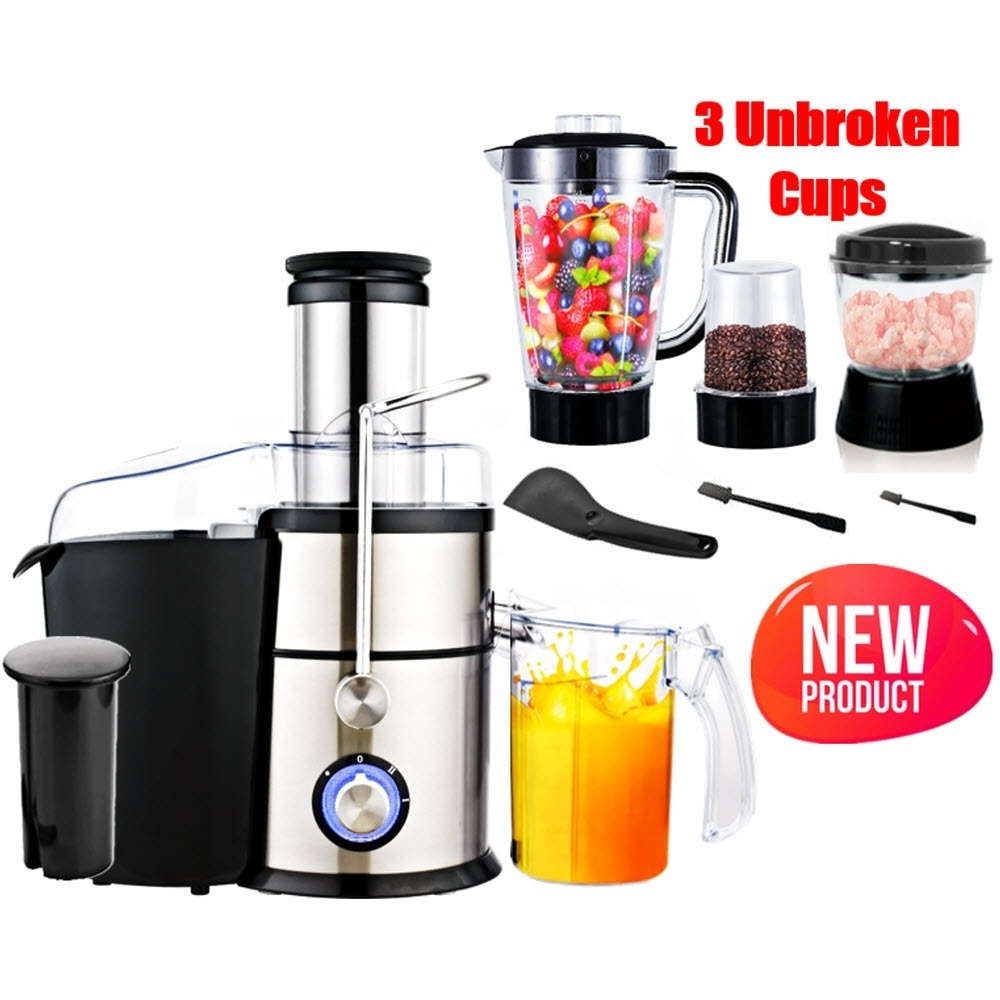 2024 best price multifunctional food processor chopper 4 in 1 magic juicer blender stainless steel