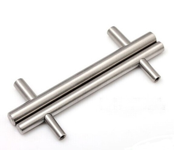 Stainless Steel Hardware Bedroom Kitchen Furniture Cabinet Door Dresser Drawer T bar Pull Handles Cabinet Handles Furniture