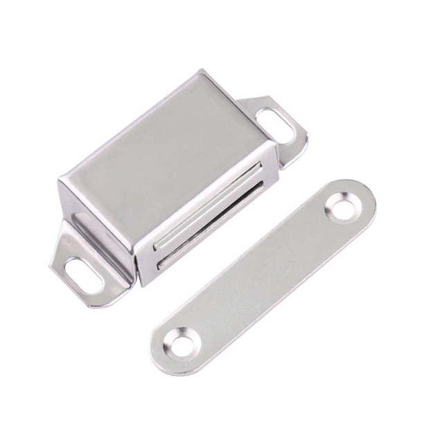 Stainless Steel Cabinet Latch Magnetic Clip Buckle Cabinet Door Latch Push To Open