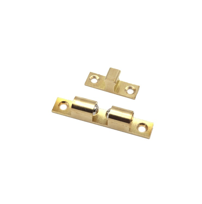 Furniture Brass Solid Cabinet  Roller Ball Door Catch Latch