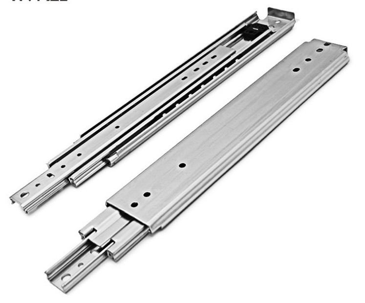 Drawer slide factory 3-fold full extension 45mm ball bearing drawer slide