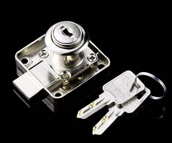 High quality K138-22 drawer lock office computer desk lock with two keys