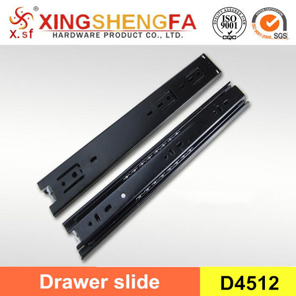 Kitchen Cabinet Drawer Slide Channel Heavy Duty Drawer Two Ball Bearing Telescopic Runner Drawer Rail