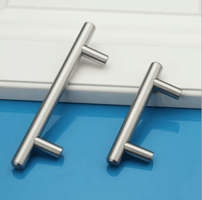 Furniture Hardware Hollow Tube Handle Stainless Steel T Bar SS Cabinet Drawer Pull Handle