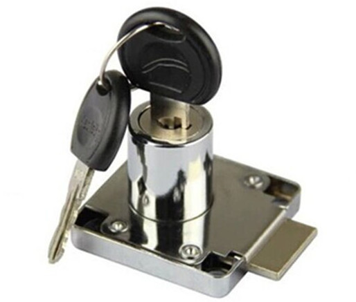 Furniture Hardware  138-22  high quality  drawer lock with 2 plastic keys