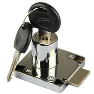 Furniture Hardware  138-22  high quality  drawer lock with 2 plastic keys