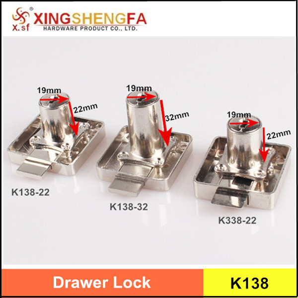 Xiaoboshi Cabinet Drawer Lock K138-22 Factory, Wardrobe Lock with Master Keys