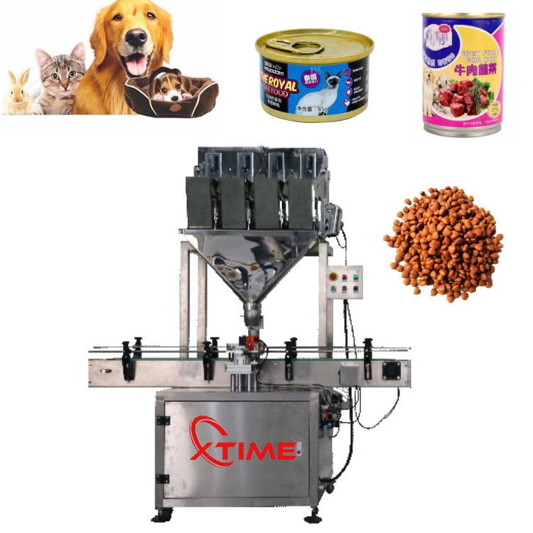 Best Quality Factory Supply CE Automatic Canned Dog Pet Wet Food Canning Filling And Sealing Machine Production Line