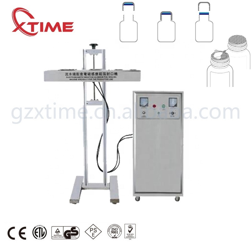 Electromagnetic plastic bottle cover sealing machine hand held sealer induction sealer aluminum foil sealing machine