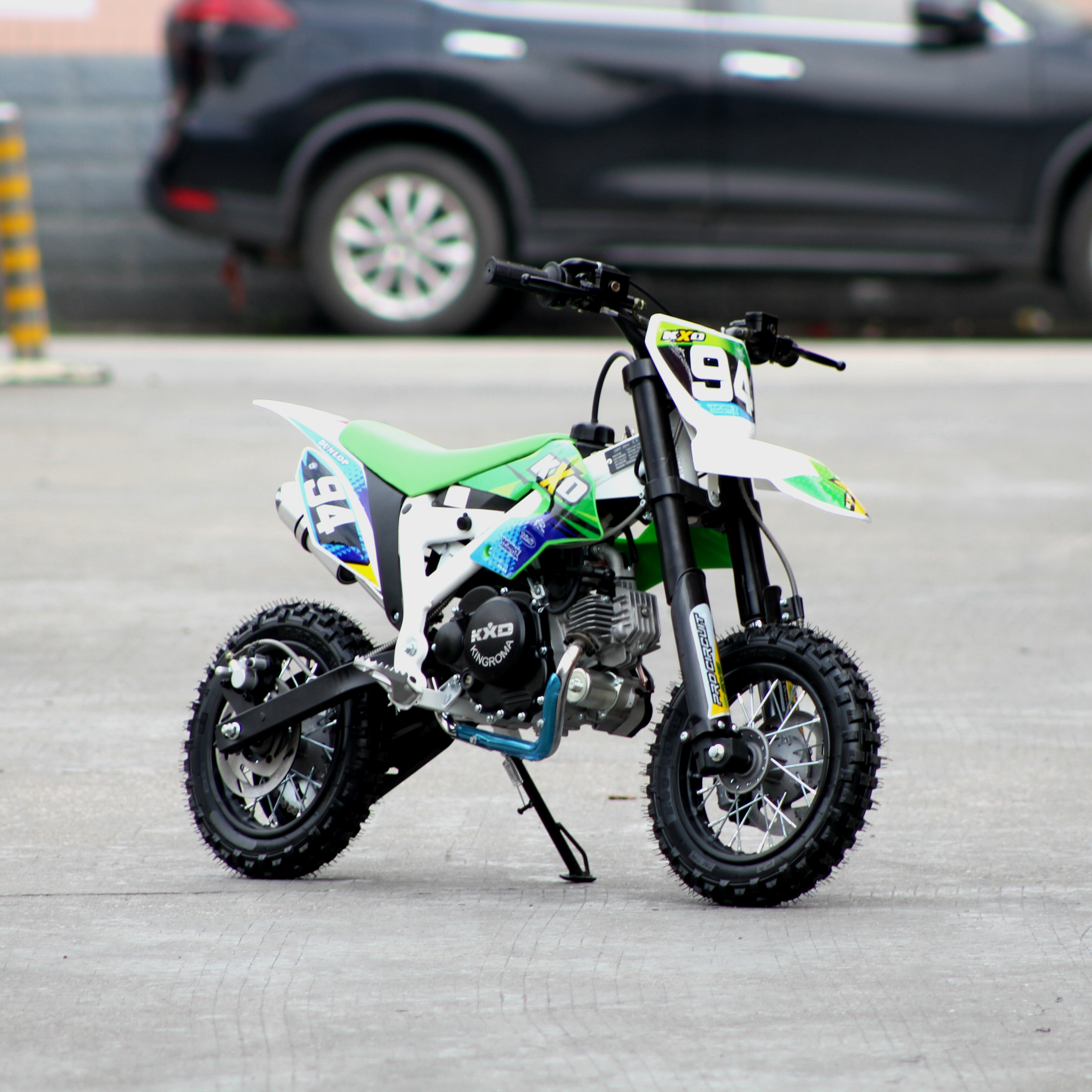 50cc mini 4-stroke electric start automatic gear motor dirt bike for kids