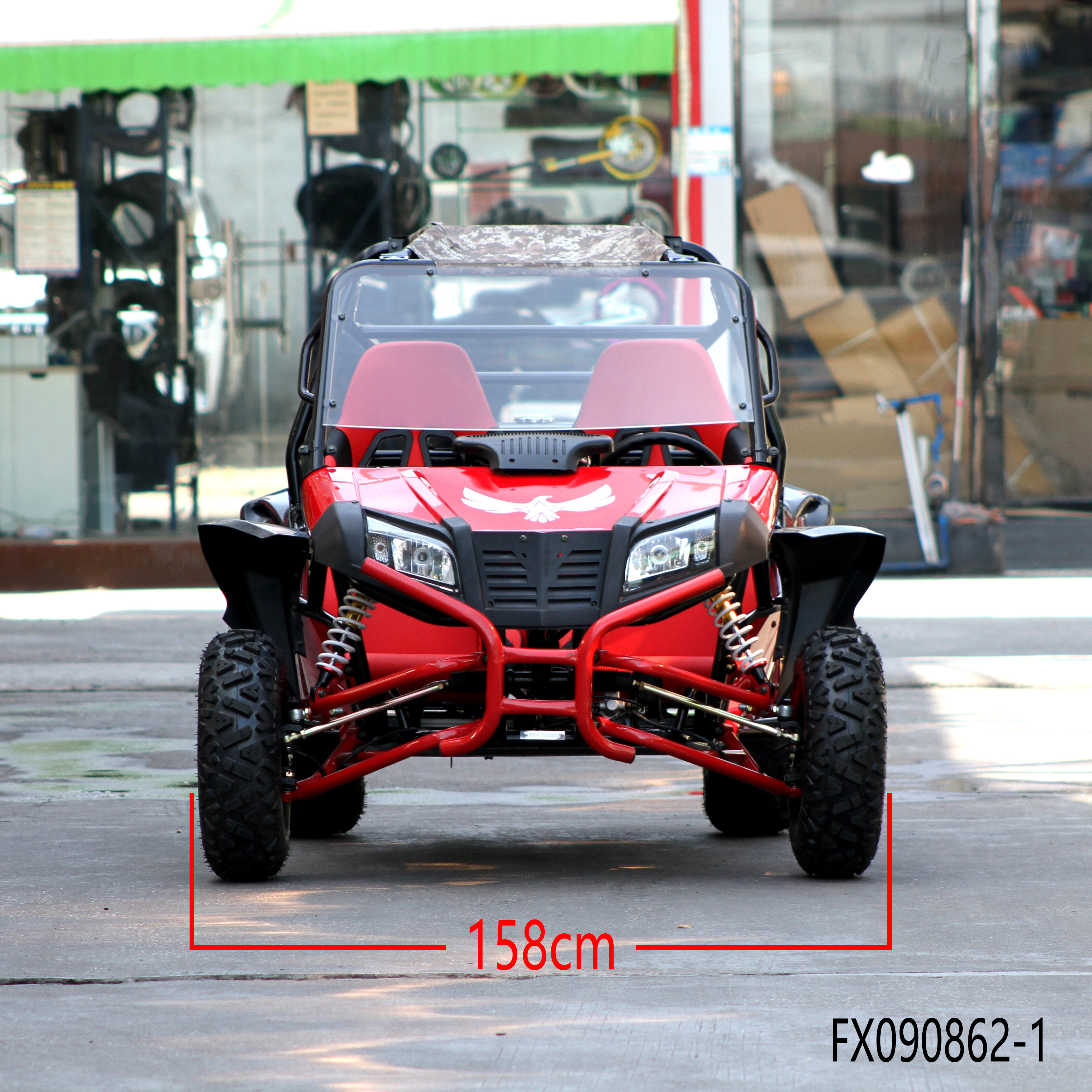 Wholesale cheap 4*4 off-road kart 200cc automatic engine adult selling 2023 10 inch aluminum alloy rims