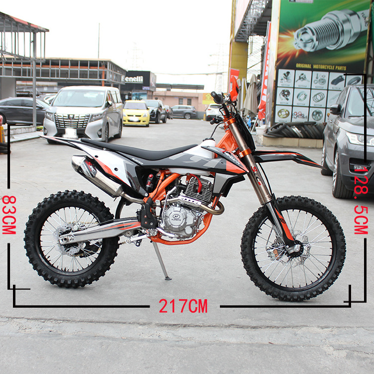 China factory made air cooled engine 4 stroke motocross motorcycle 250 dirt bike for adults