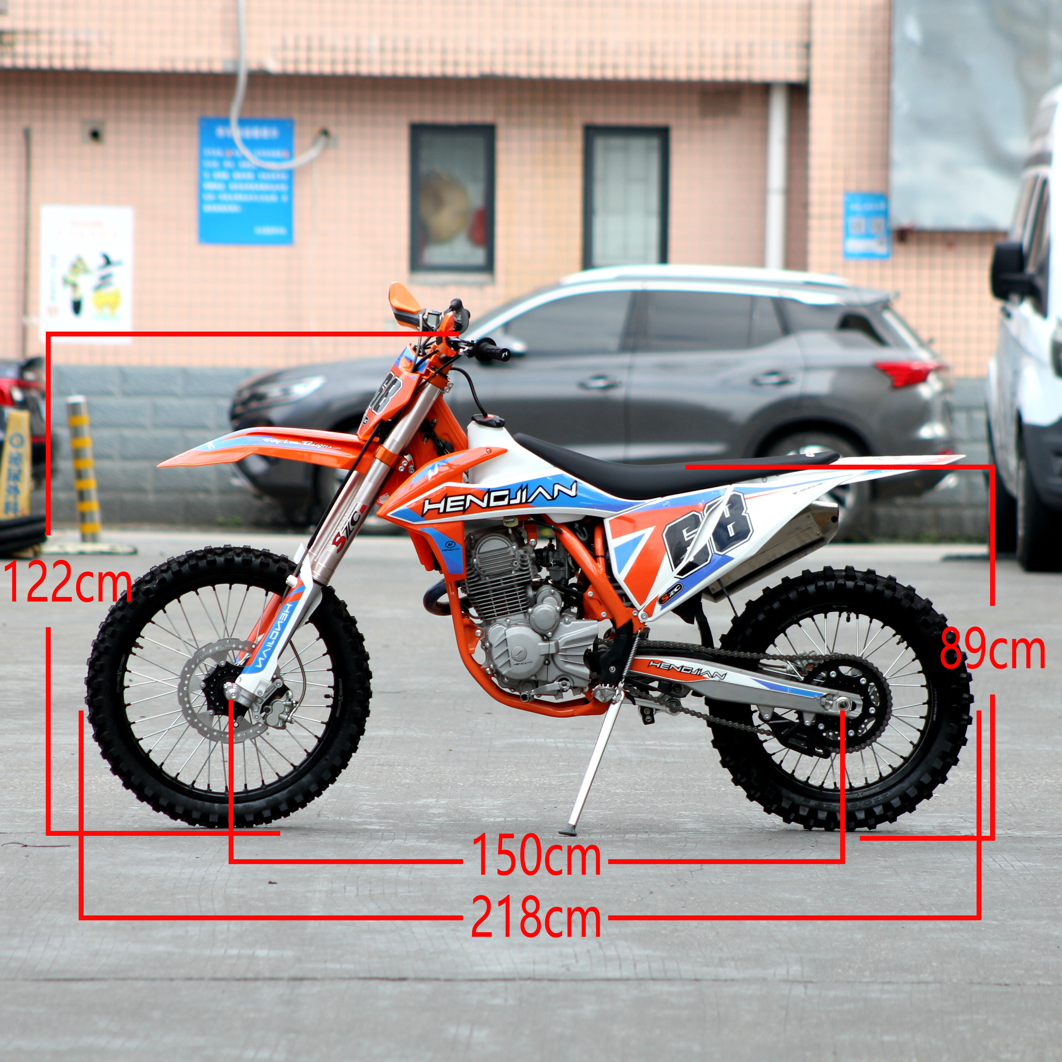 Chinese factory made high quality air cooled engine 4 stroke motorcycle off-road motorcycle 250cc off-road motorcycle adult