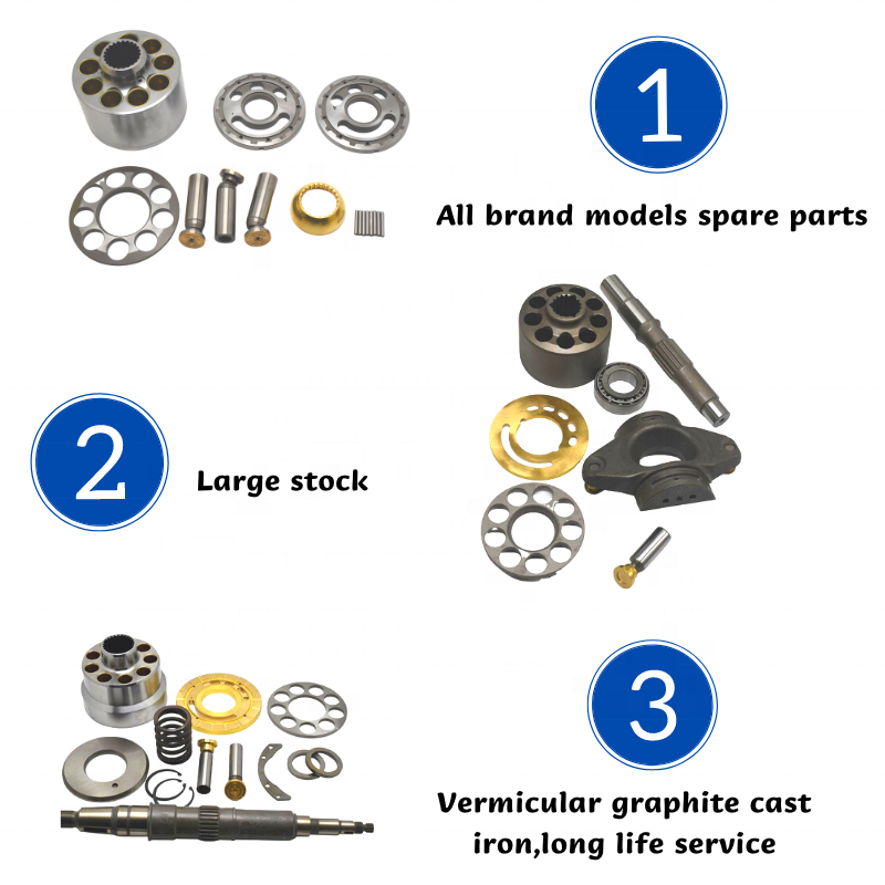 komatsu hitachi genuine part spare parts motor excavator Hydraulic Pump Repair Kits motor parts