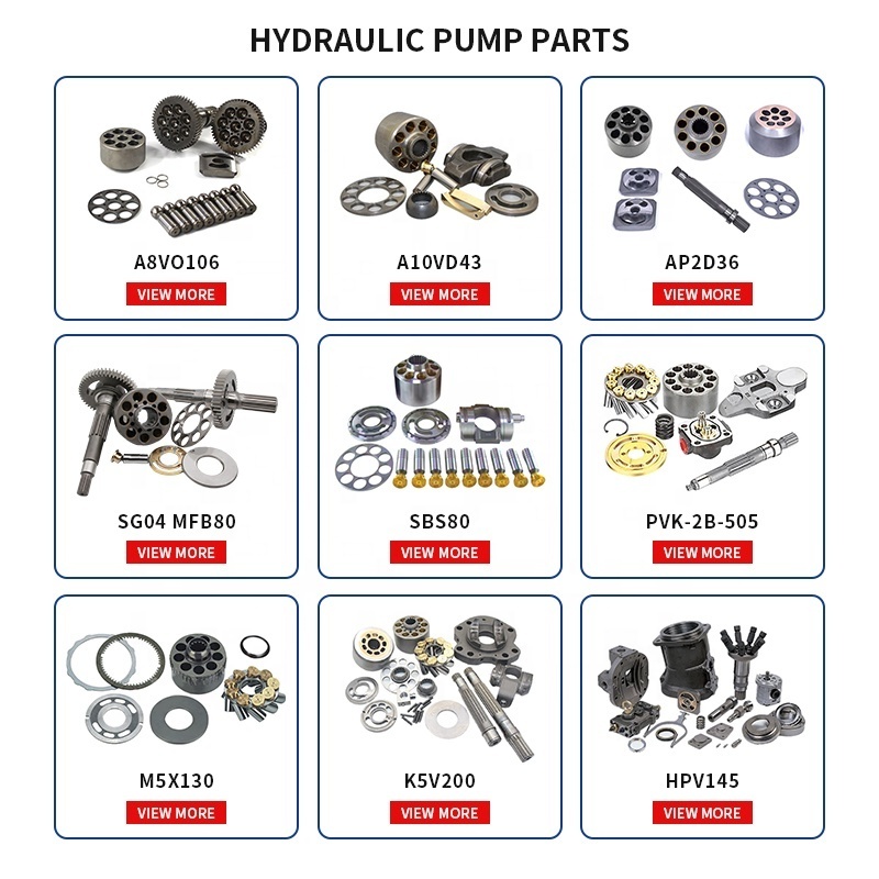 komatsu hitachi genuine part spare parts motor excavator Hydraulic Pump Repair Kits motor parts