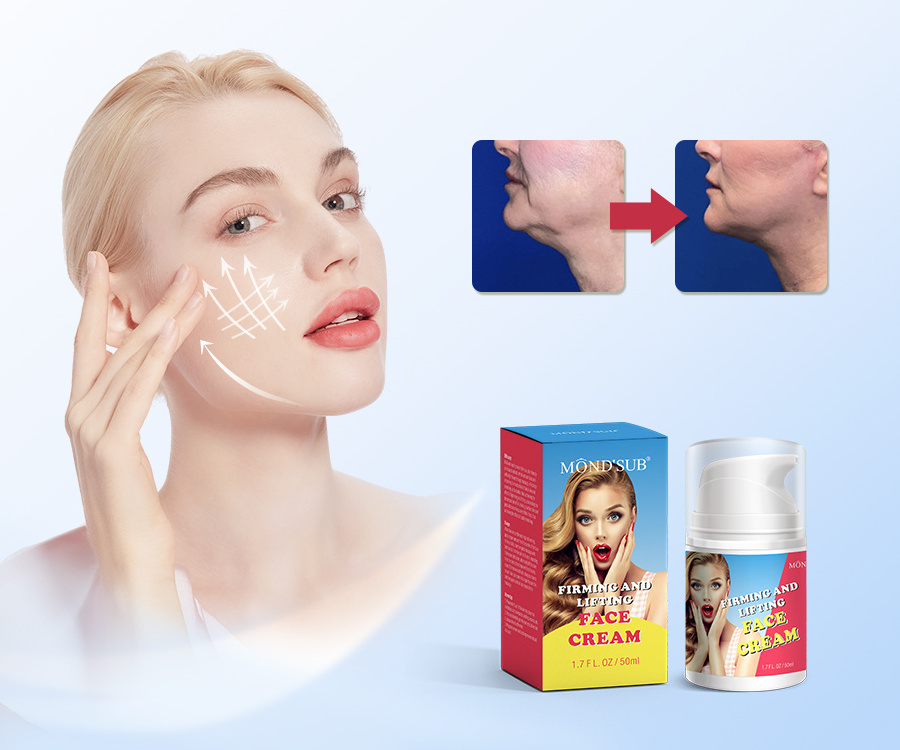 Wholesale Face Lifting Cream Burn Fat Shaping Double Chin Cream V Face Firming Facial Slimming Care Skinny Jawbone Face Cream