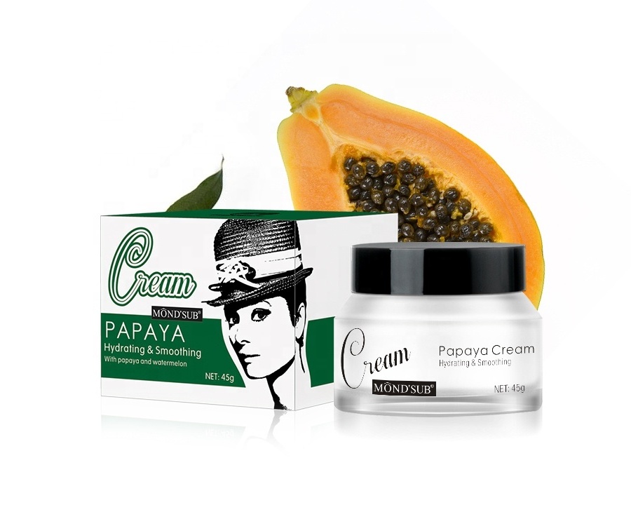 MOND'SUB Papaya Cream Watermelon Hydrating Skin Whitening Moisturizing Papaya Face Cream