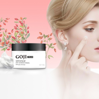 Private Label Goji Cream Anti Aging Face Cream for Facial Skin Revitalizing and Whitening