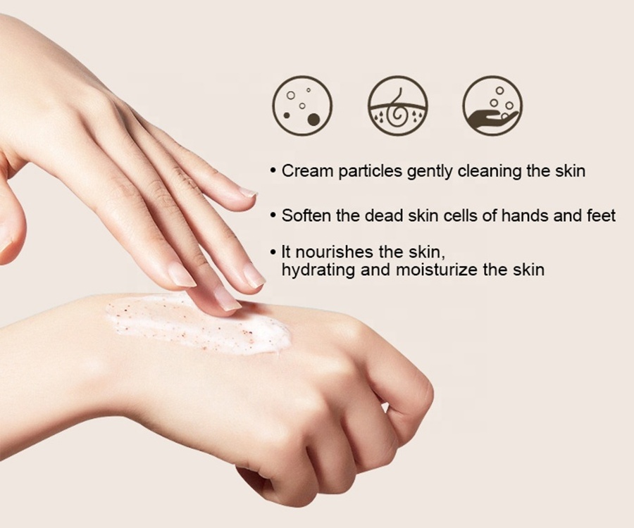 MOND'SUB Hand and Foot Scrub Natural Exfoliating Foot Skin Scrub Nourishing Hand Scrub