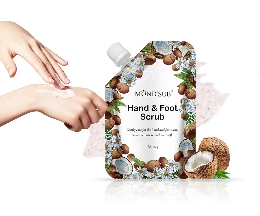 MOND'SUB Hand and Foot Scrub Natural Exfoliating Foot Skin Scrub Nourishing Hand Scrub