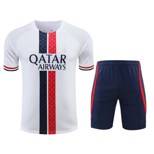 23 24 Home Away Slim Breathable Fit Football Soccer Jersey Men Club Paris Saint Germain Jersey Camisetas De Futbol