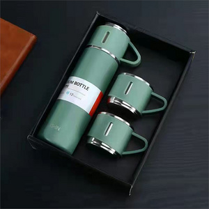 High Quality Stainless Steel Vacuum Flask Travel Mug Business Gift Set 304 Box Thermos bottles Vacuum Flask