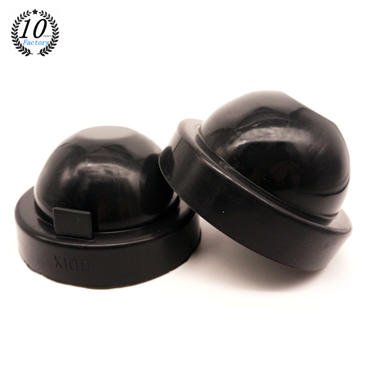 SKYEARTH OEM car headlight dust protect silicone rubber housing for car headlight dust-proof cover 100mm