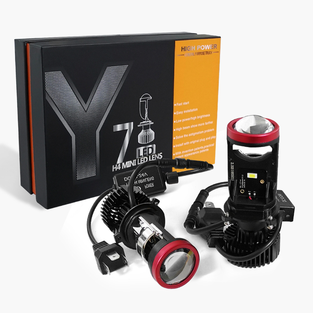 Y6D Y7 Y8 Projector lens headlight Suitable for Civic Accord H4 headlight Motorcycle Automotive lighting system LED headlight