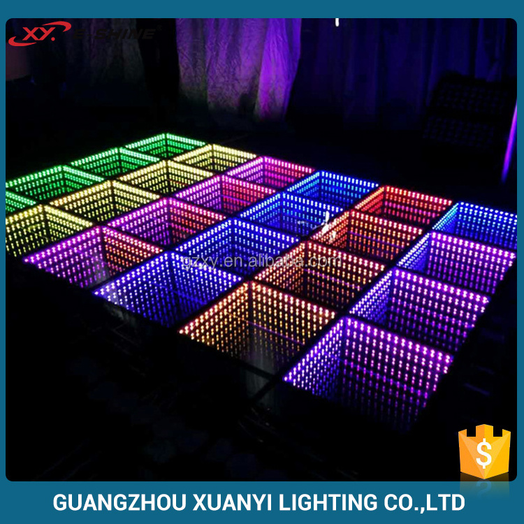 Hot Promotion!! IP33 Make Led 3D Dance Floor With Interactive System