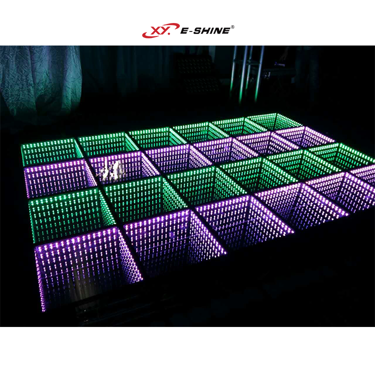 Hot Promotion!! IP33 Make Led 3D Dance Floor With Interactive System