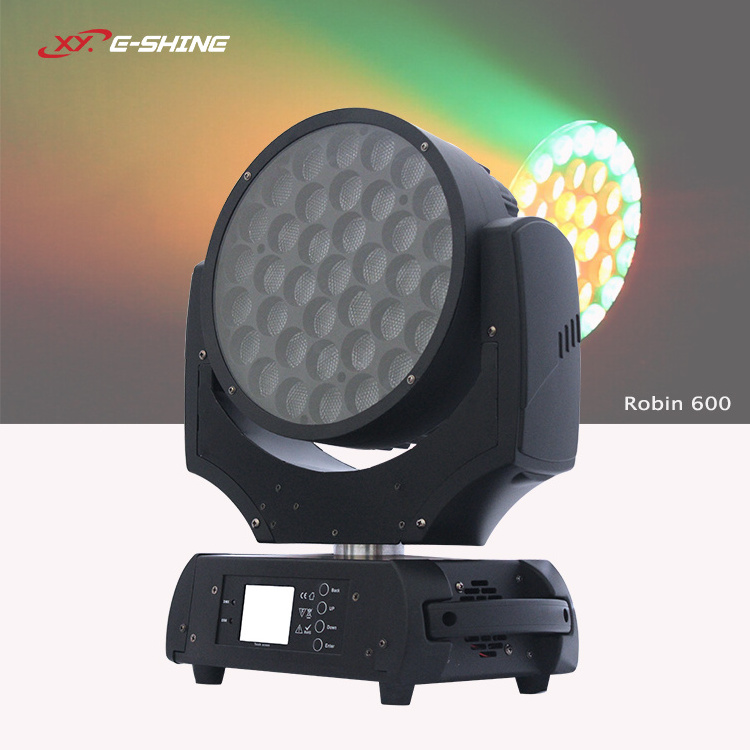 disco lighting equipment led moving head wash 37x10w robe robin 600 led stage disco wedding  lights