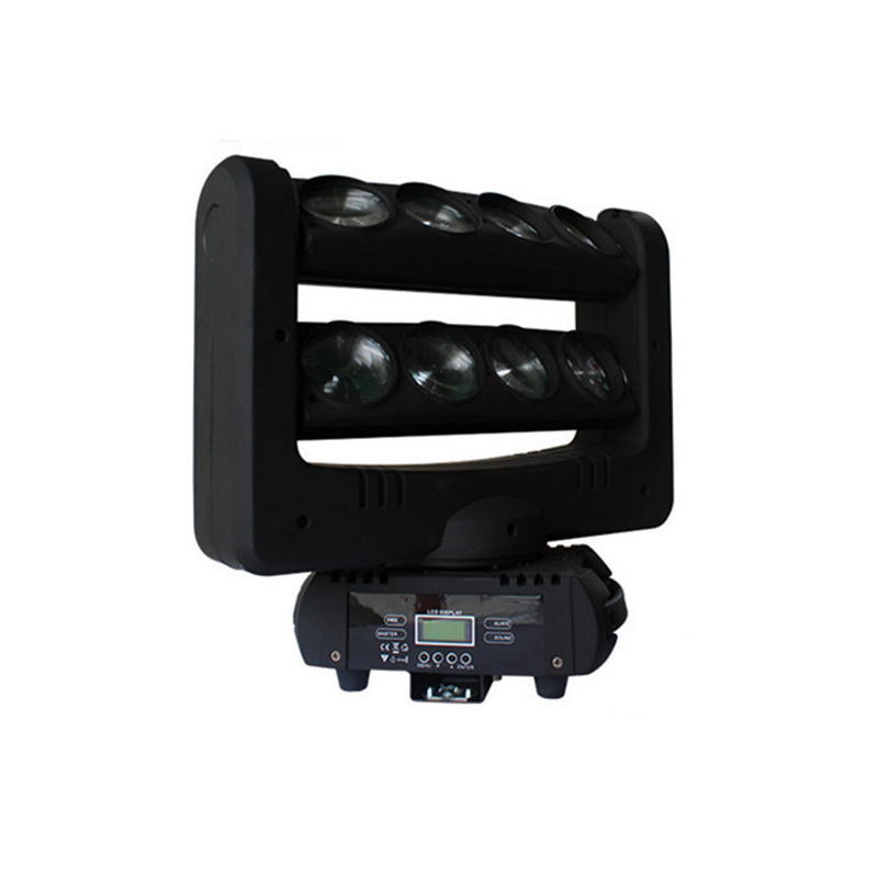 Manufacturer 8x12w rgbw 4in1 spider light led beam moving head