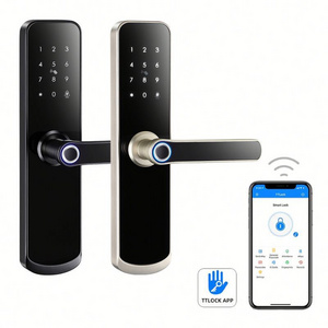 Keyless Smart Digital Door Lock Connect Electronic Fingerprint Password Smart