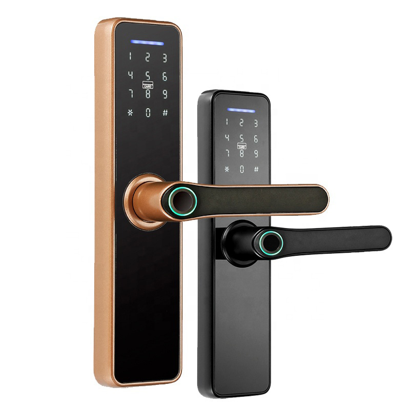 High Security Anti Theft Smart Lock Door Thumbprint Biometric Intelligent Electronic Fingerprint WiFi Door Lock