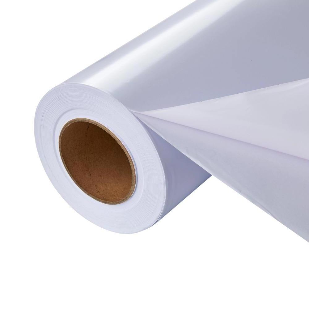 Wholesale Inkjet Printing High Glossy Sav Sticker Roll Self Adhesive Vinyl Roll 140g