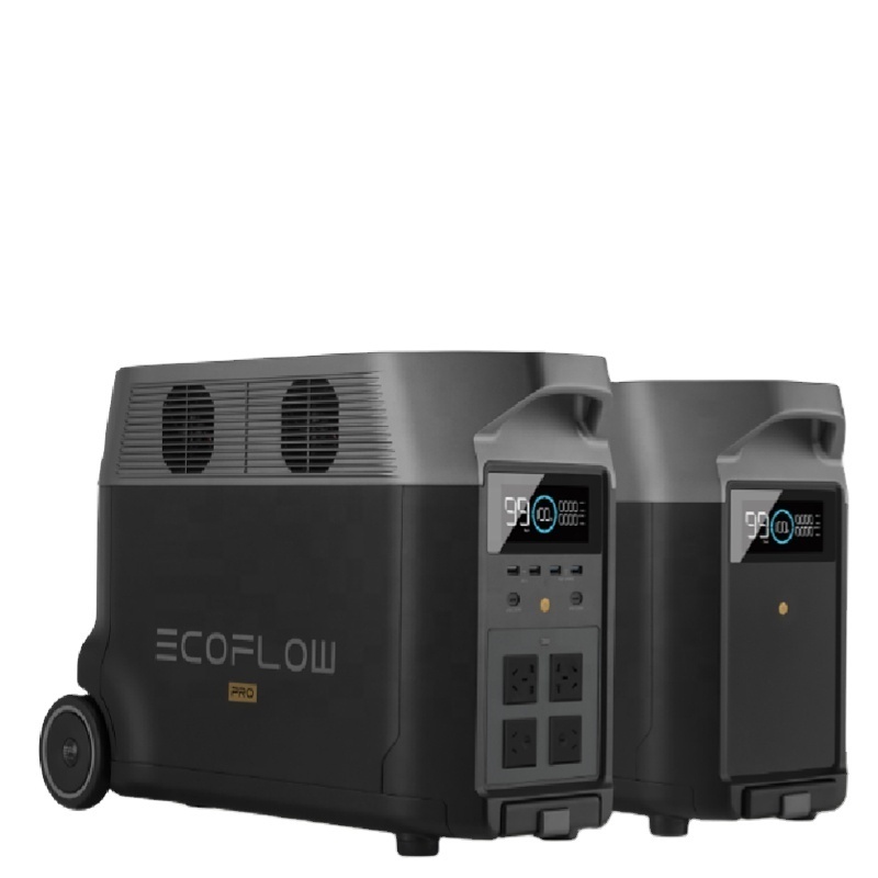 ECO FLOW DELTA Pro  3600Wh 3600W Quick Charge Outdoor Power Station  ECO flow Portable Solar